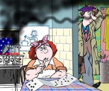 Not paying attention