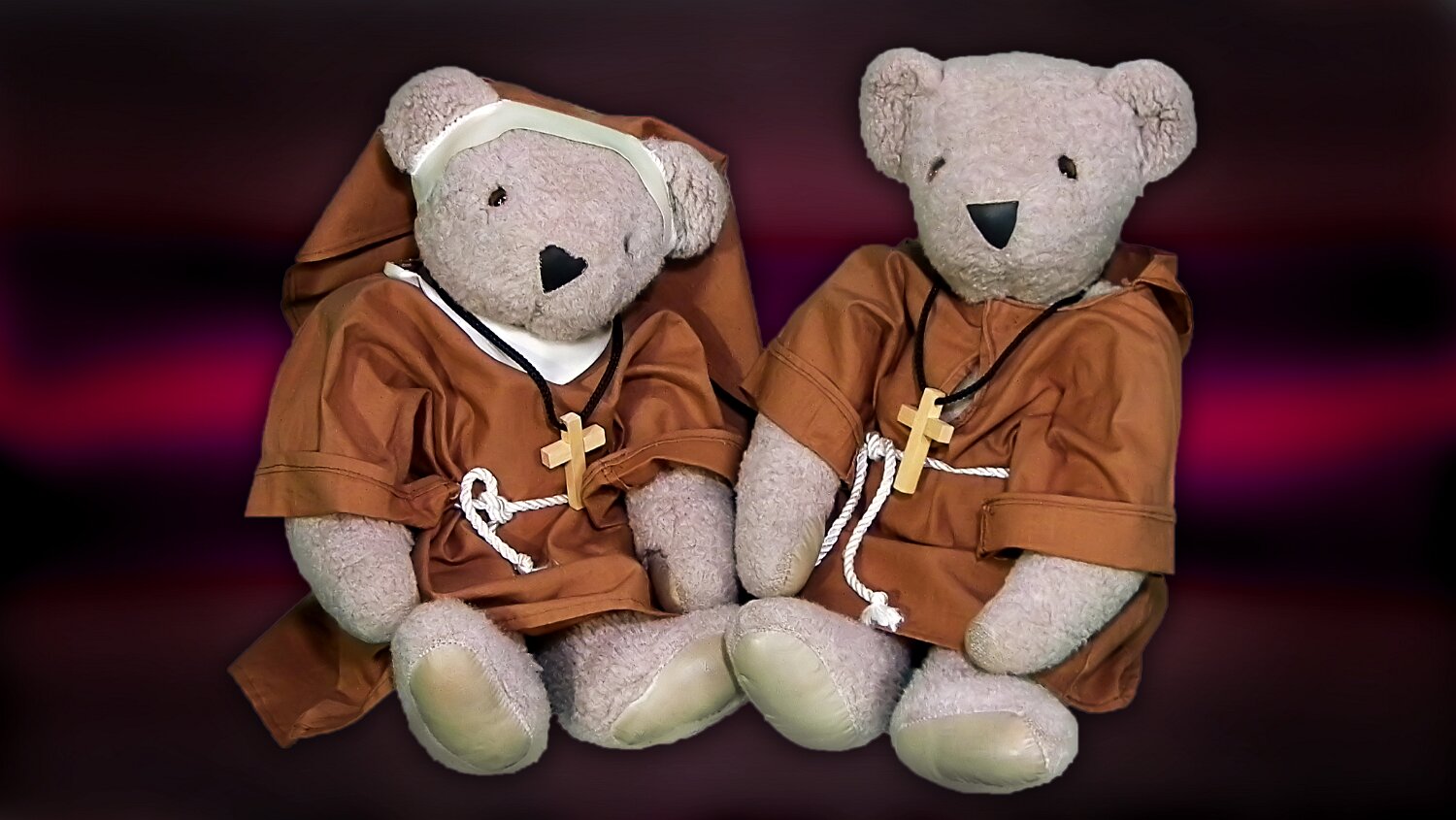 Monastery Bears Seated