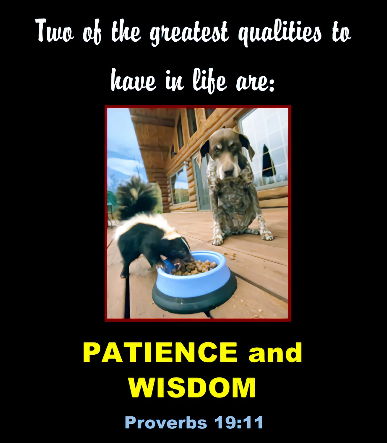 A man's wisdom makes him patient. He will be honored if he forgives someone who sins against him.