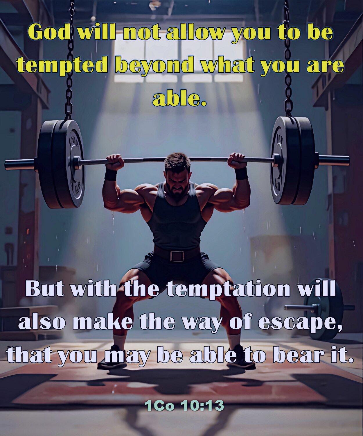 You are tempted in the same way all other human beings are. God is faithful. He will not let you be tempted any more than you can take.God will give you a way out.