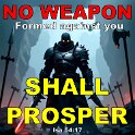 No weapon that is used against you will succeed. People might bring charges against you. But you will prove that they are wrong. Those are the things I do for my servants.